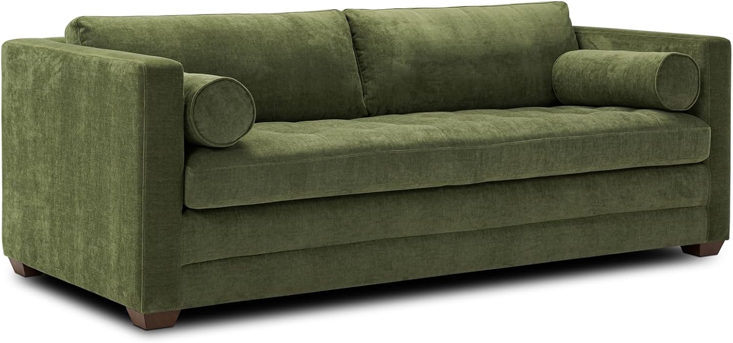 Poly & BARK Napa 88.5" Sofa with Deep Seating, Tailored Upholstered Finish, Clean Modern Lines, and Balanced Proportions for Comfortable and Refined Living Spaces