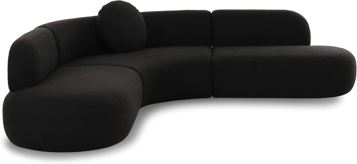 Tov Furniture Broohah Cream Boucle Sectional