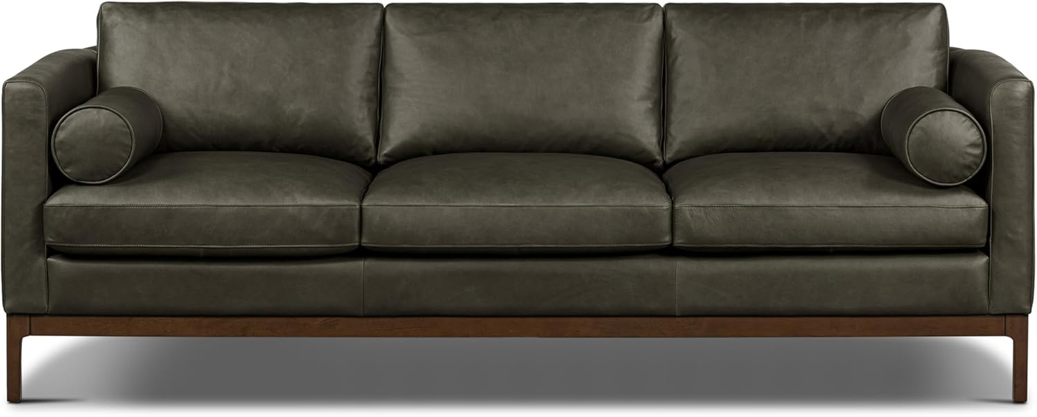 Poly & BARK Napa 88.5" Sofa with Deep Seating, Tailored Upholstered Finish, Clean Modern Lines, and Balanced Proportions for Comfortable and Refined Living Spaces