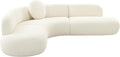 Tov Furniture Broohah Cream Boucle Sectional