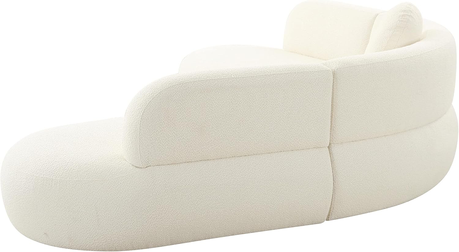 Tov Furniture Broohah Cream Boucle Sectional